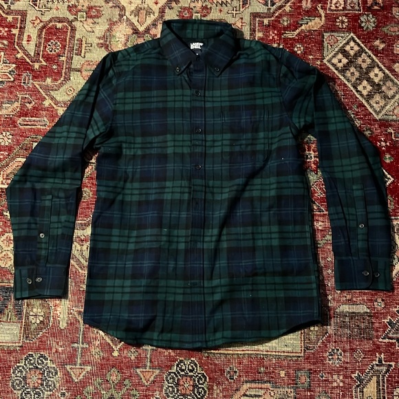 Lands' End Other - Lands' End Black watch plaid flannel shirt